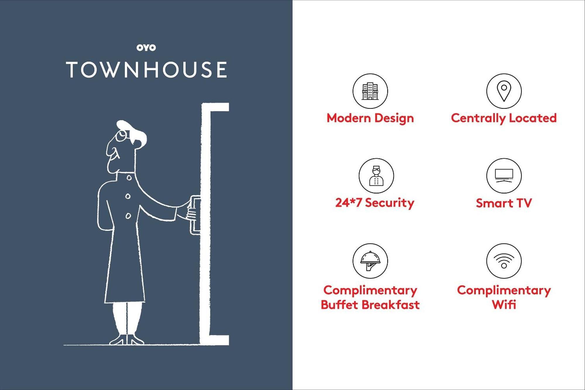 Townhouse 1055 Hotel Rumaisa Indirapuram Exterior foto